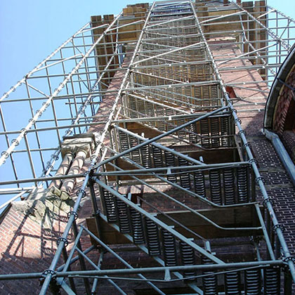 Construction Stair Towers