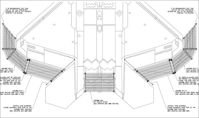 Fixed Wing Scaffolding Access