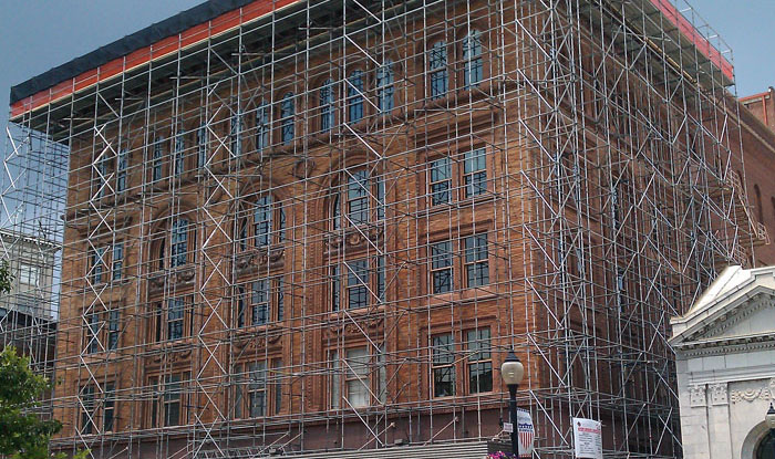 Pittsburgh Scaffolding Building Restorations