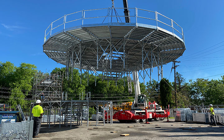 Shipbuilding Scaffold Access