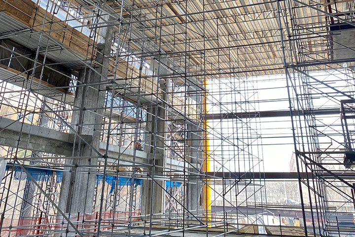 System Scaffolding for Commercial Construction