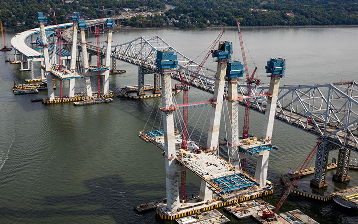 The New NY Bridge Construction