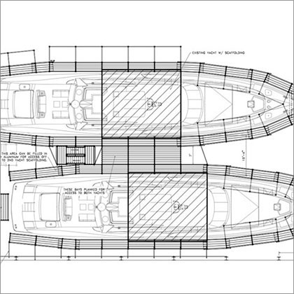 Shipbuilding Scaffold CAD
