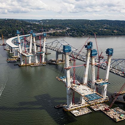 Bridge Construction Scaffolding