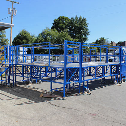 Aerospace Modular Scaffold Platforms