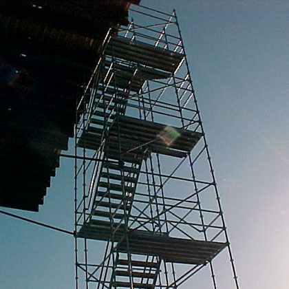 Custom Bridge Scaffolding