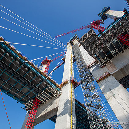 Custom Engineered Bridge Stair Tower System