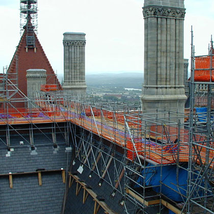 Government Building Scaffolding