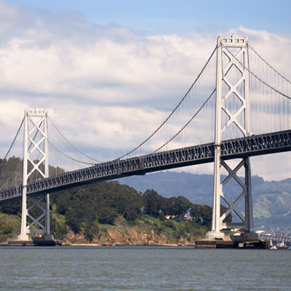 Oakland Bay Bridge Scaffolding
