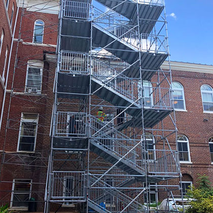 Public Access Stair Tower