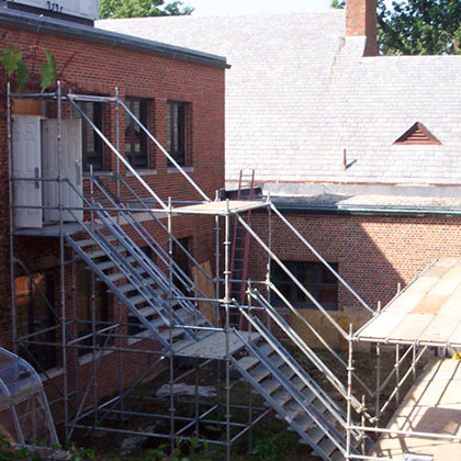 Scaffold Access For Building Restorations