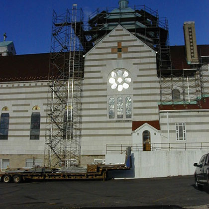 Scaffolding For Church Restorations