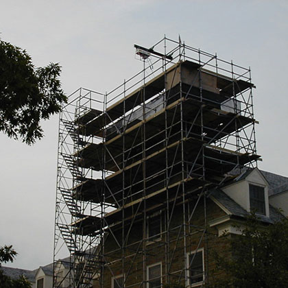 Scaffolding For Commercial Renovations