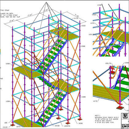 Stair Tower CAD