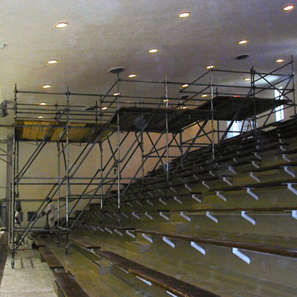System Scaffolding For Renovations