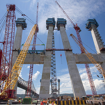 Tappan Zee Bridge Construction