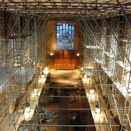 Top Rated Scaffold For Church Restoration