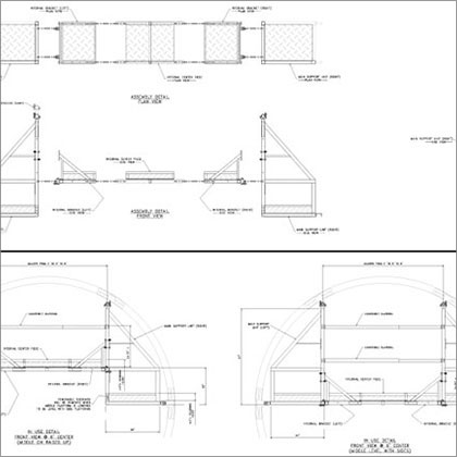 Utilities Scaffolding CAD 1